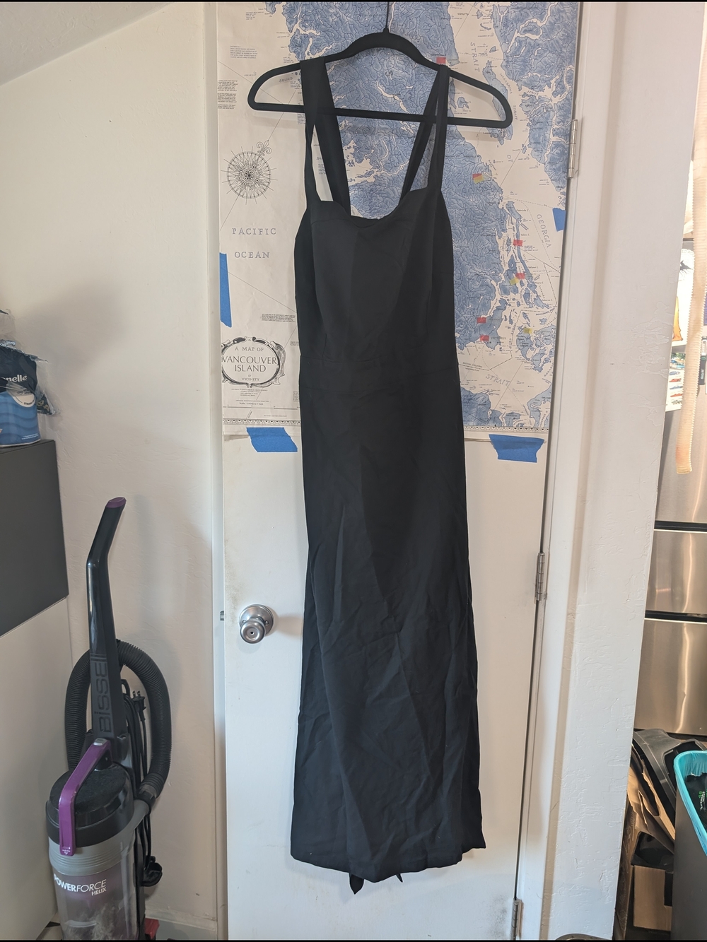 Black Strappy Maxi Dress - Elegant Women's Dress